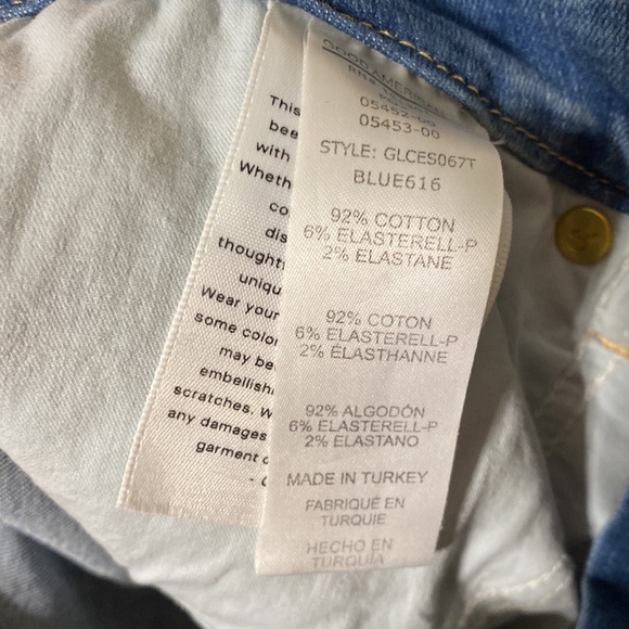 NWT Good American “Cropped Chewed Hem” jeans size 26 - Picture 6 of 6